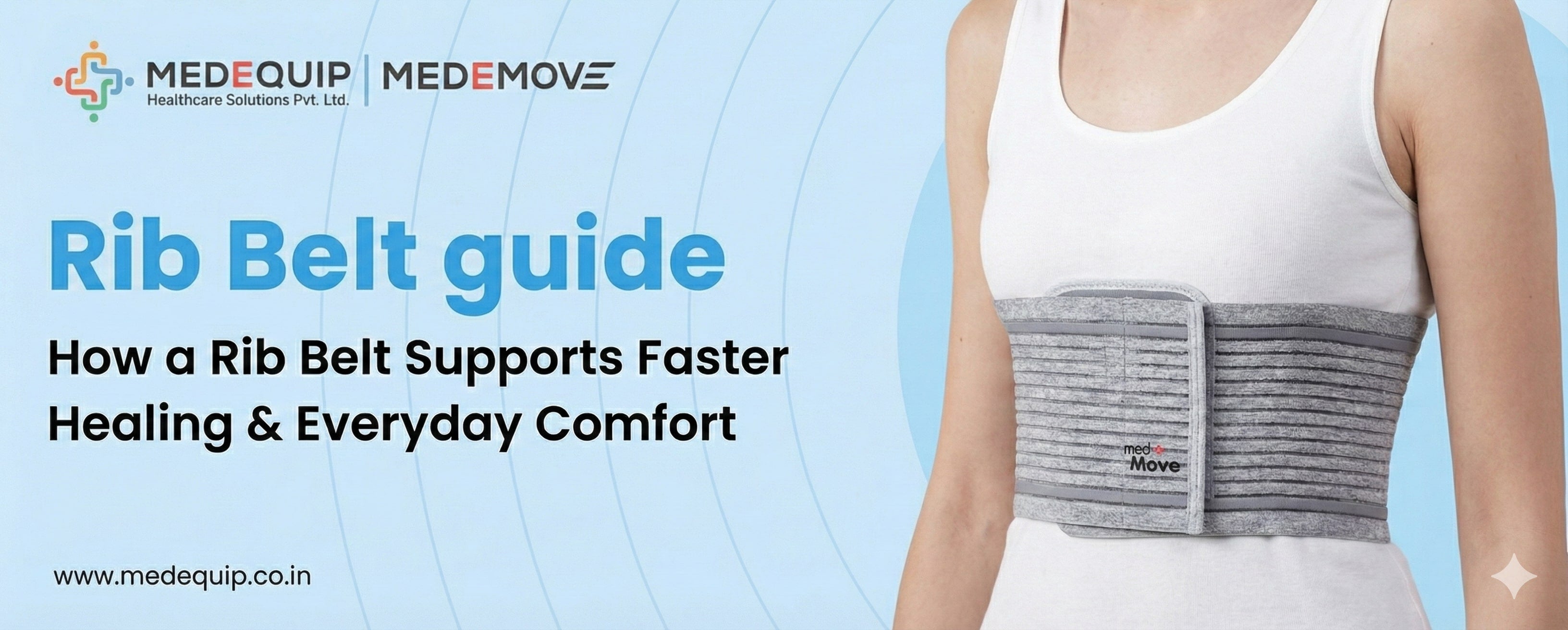Healing Rib Gash How a Rib Belt Supports Faster Healing & Everyday Comfort – Medequip
