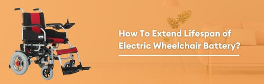 How to extend the lifespan of an electric wheelchair battery