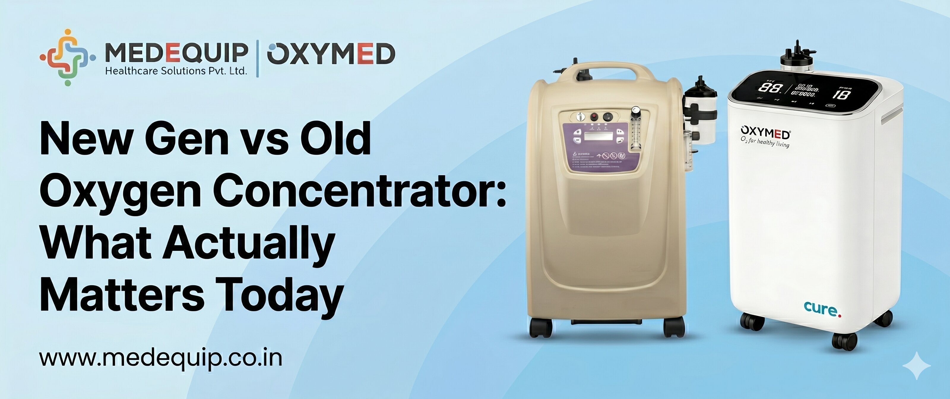 New Gen vs Old Oxygen Concentrator: What Actually Matters Today