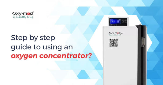 Step by step guide to using an oxygen concentrator