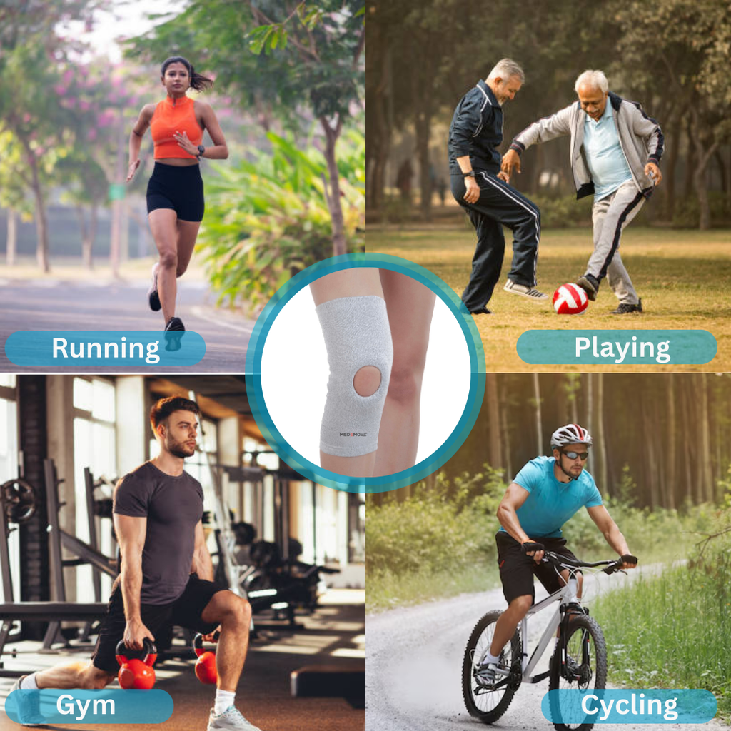 Knee Cap with Open Patella