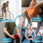 Hinged Knee Wrap Neoprene