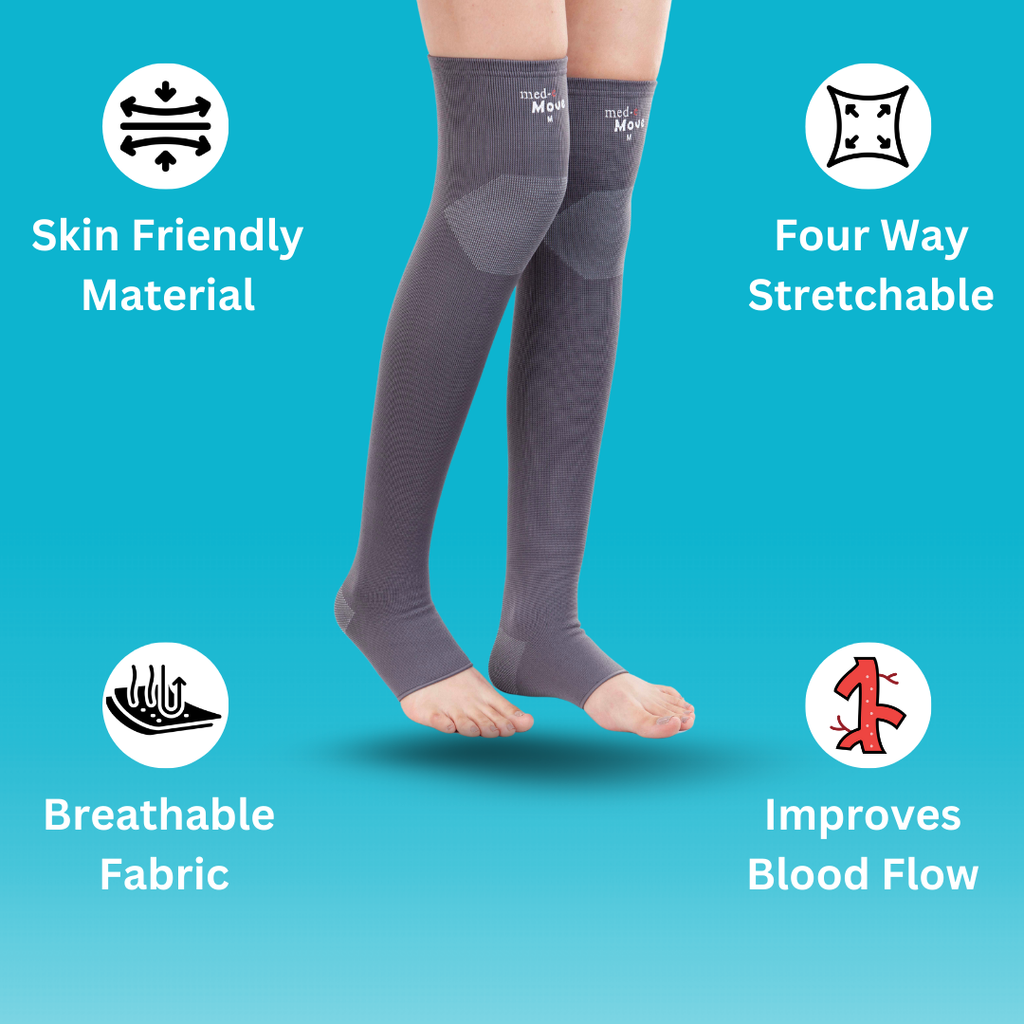 Compression For Stocking Basic Buy Compression Stocking Mid Thigh Online at Best Price in India – Medequip