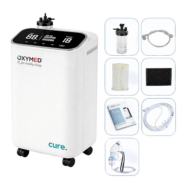 Oxymed Cure 5 LPM Oxygen Concentrator