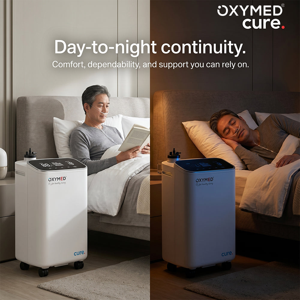 Oxymed Cure 5 LPM Oxygen Concentrator