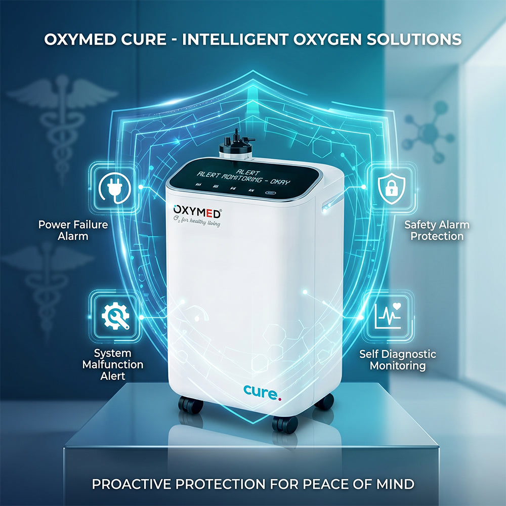 Oxymed Cure 5 LPM Oxygen Concentrator
