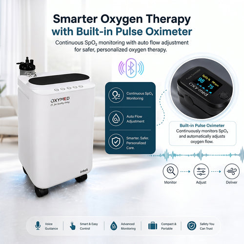 Oxymed Inteli 5 LPM Oxygen Concentrator Secondary image