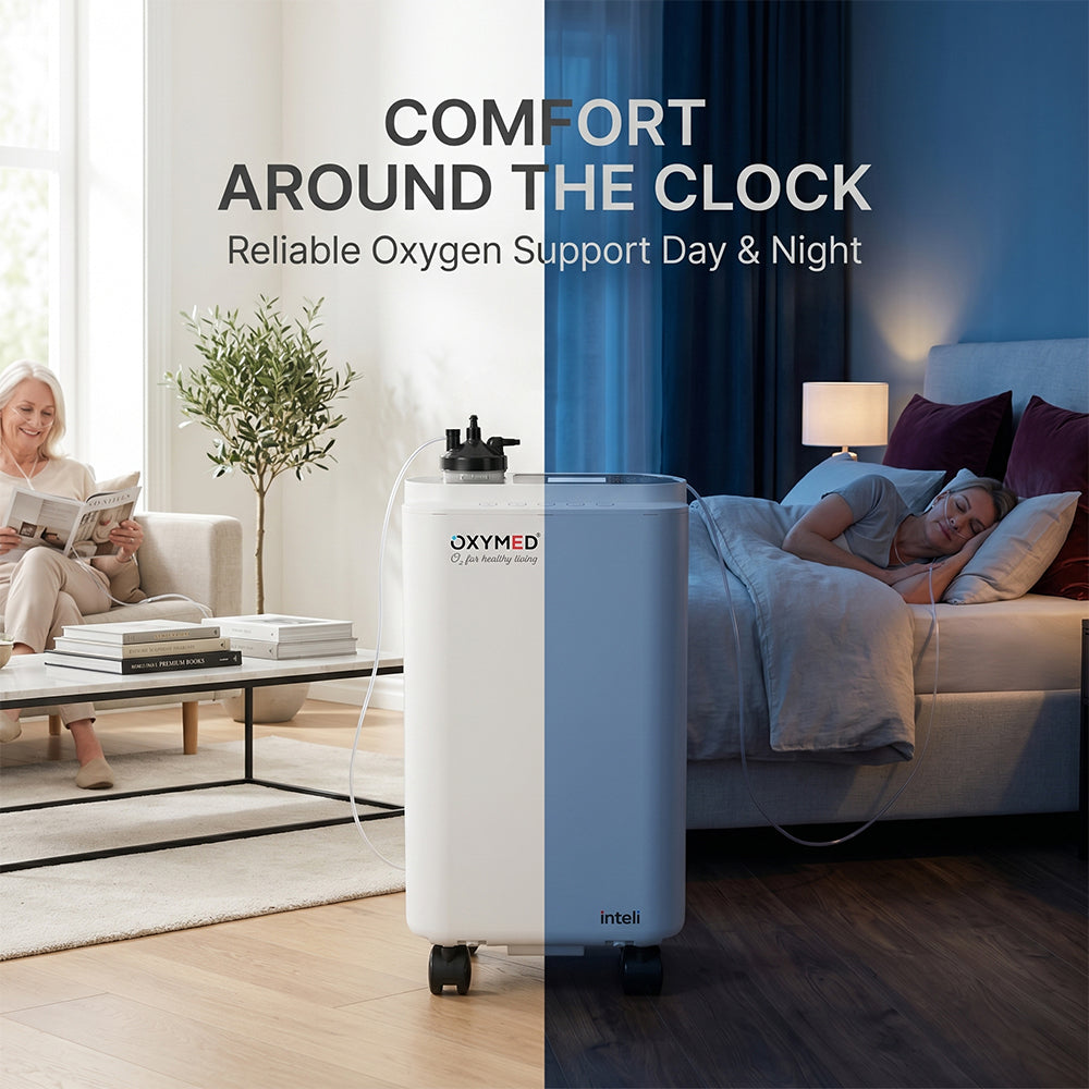 Oxymed Inteli 5 LPM Oxygen Concentrator