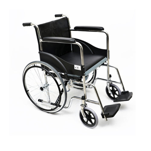 Wheelchair with Commode - Seat Lift Main image