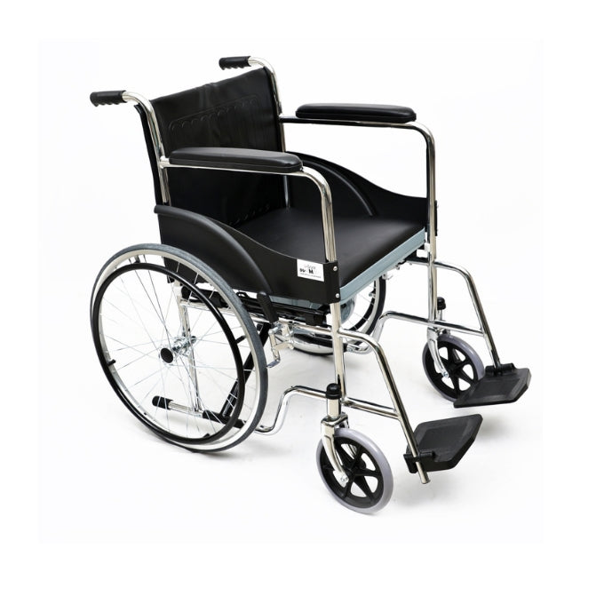 Wheelchair with Commode - Seat Lift Main image