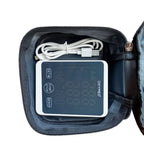 Oxymed Fully Automatic Digital Blood Pressure Monitor for Home Use – Upper Arm BP Machine with Large LED, Memory Storage & Hypertension Indicator